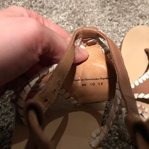 Only worn once, Jack Rogers sandals, size 9